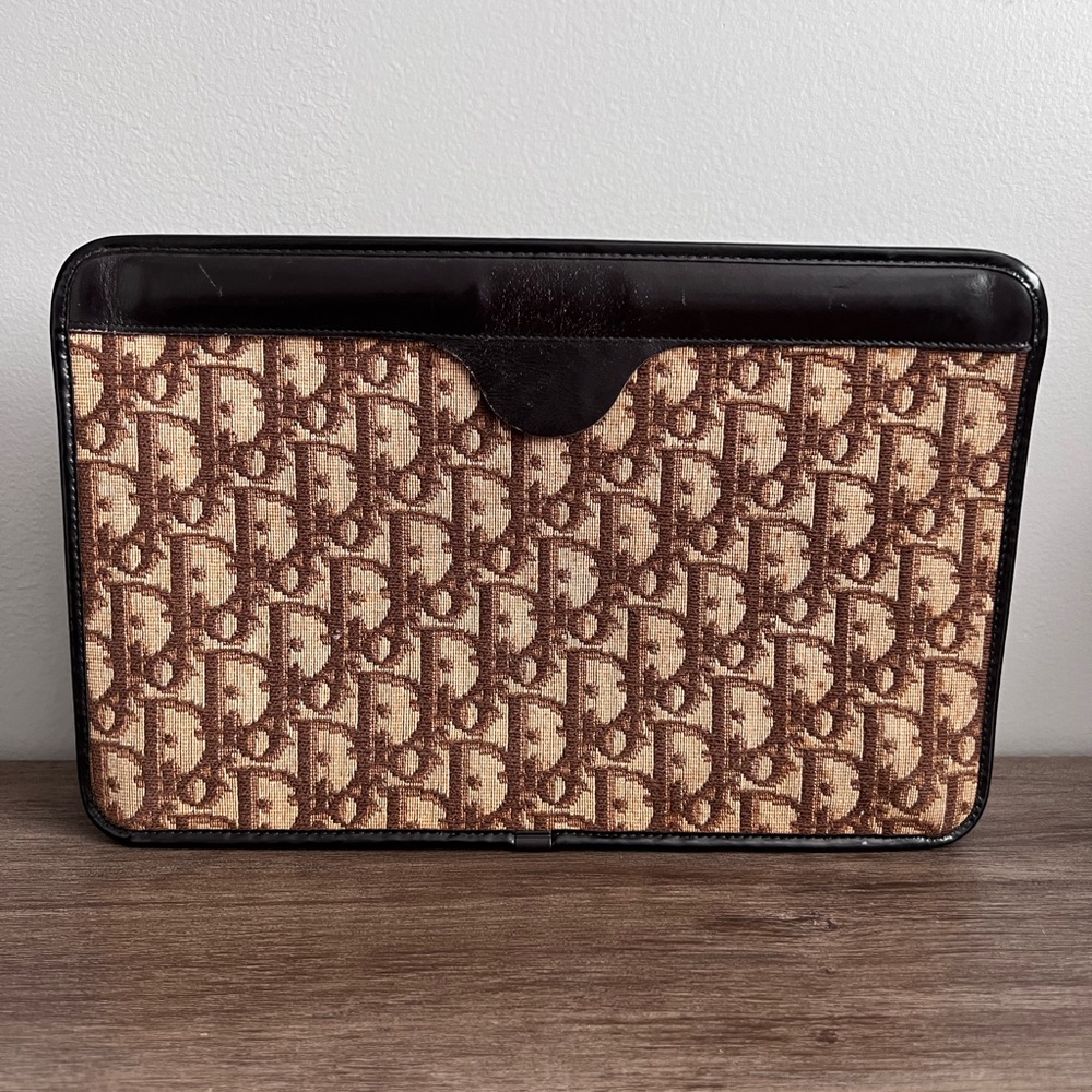 Vintage Dior Monogram Clutch
